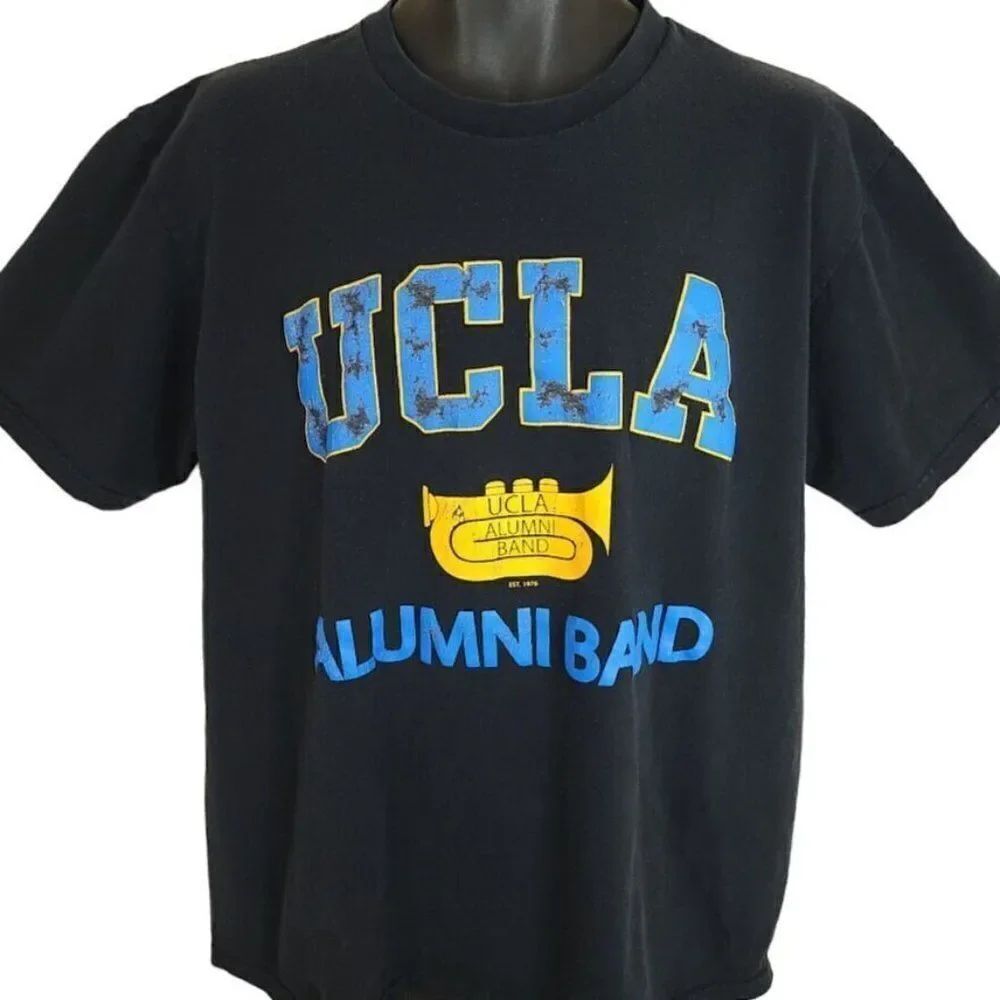 UCLA Bruins T Shirt Vintage 90s University Of California Alumni Band Made In USA